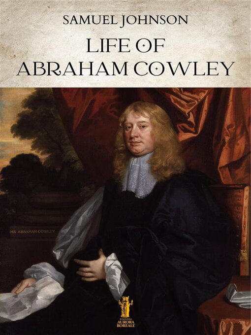 Cover image for Life of Abraham Cowley